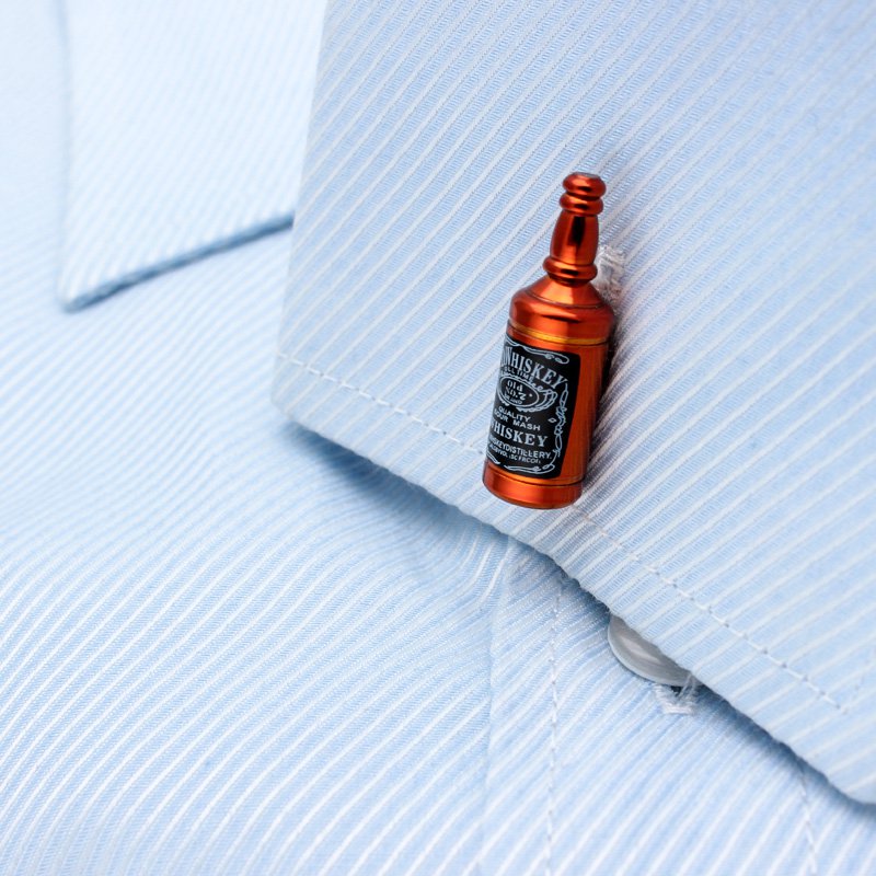 Whisky Bottle Cufflinks