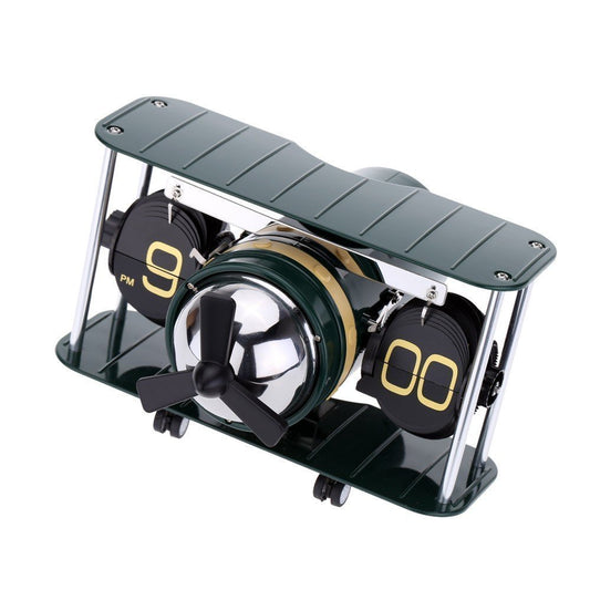 Biplane Flip Clock