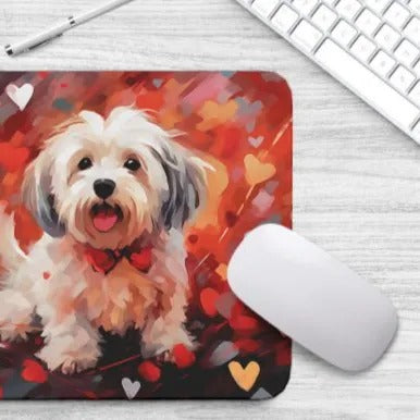 Sweetheart Dog Havanese Non-Slip Rubber Mousepad