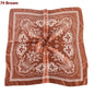 Vintage Satin Plain Scarf