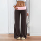 Women's Low Waist Casual Sports Pants