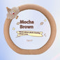 Car Plush Cartoon Steering Wheel Warm Short Plush Grip Cover