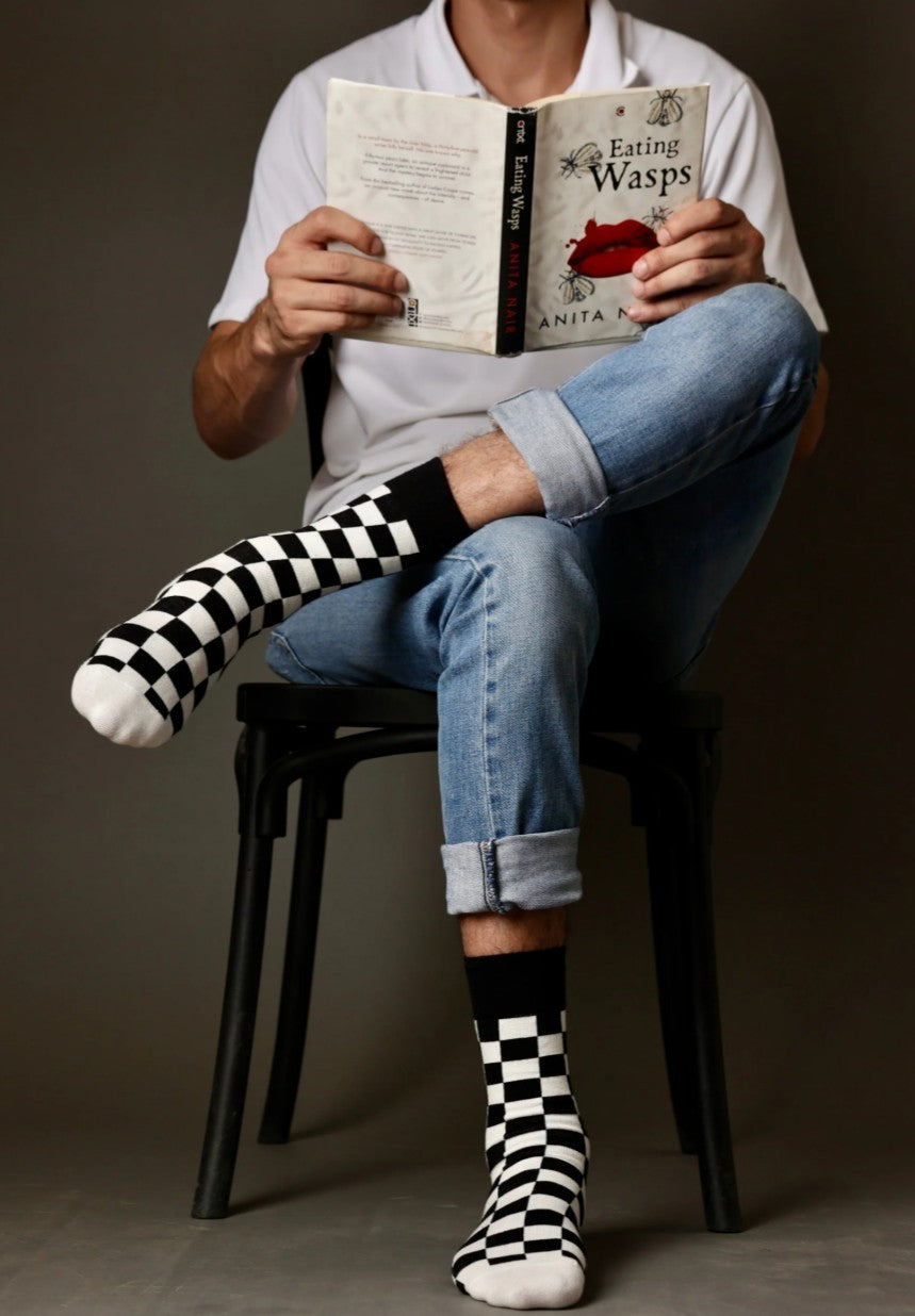 Monochrome Socks Pack Of 3