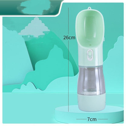 Pet Dog Water Bottle Feeder Bowl Portable Water Food Bottle Pets