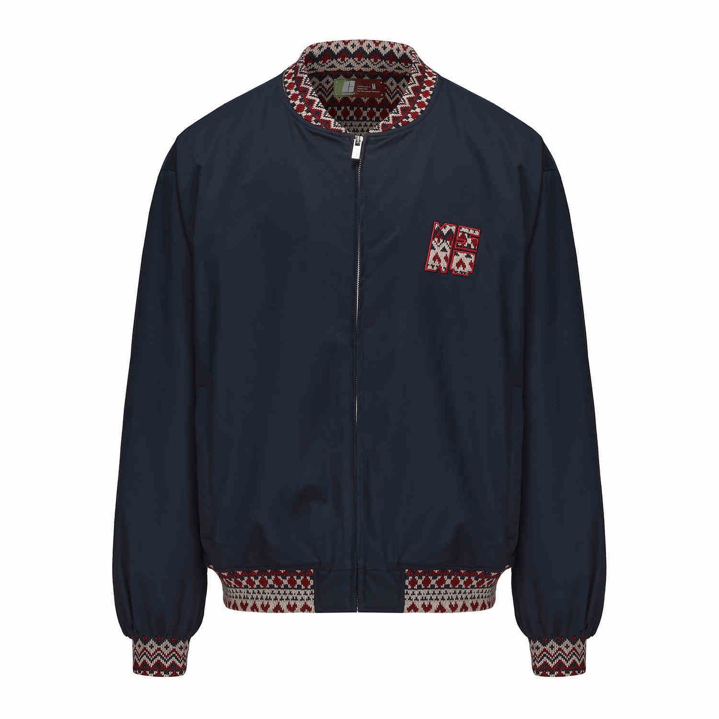 Quilted Baseball Uniform Jacket