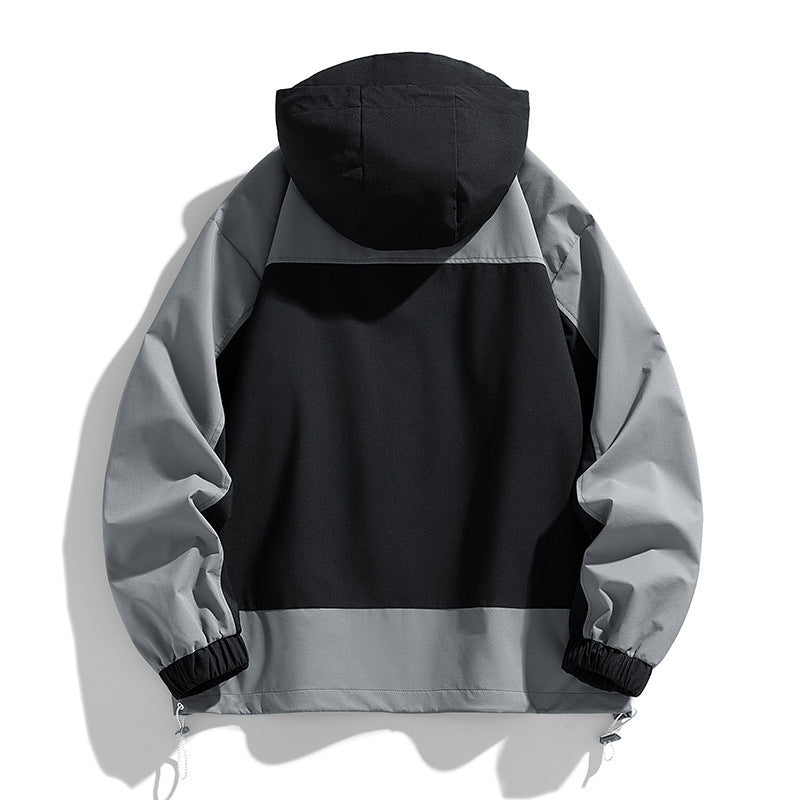Retro Casual Hooded Jacket