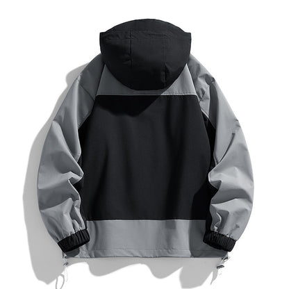 Retro Casual Hooded Jacket