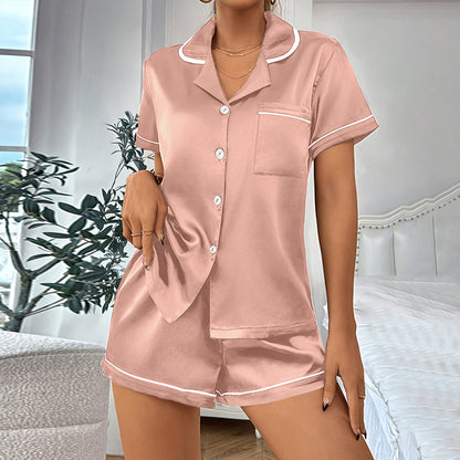 Casual Pajamas Women's Silk Soft