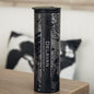 Delavan - Wisconsin Map Tumbler in Matte Black