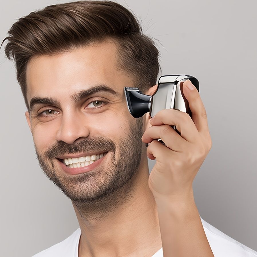 Electric Head Hair Shaver LED Display Ultimate Mens Cordless