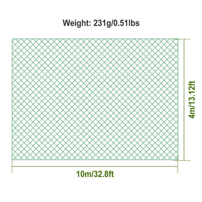 13 x 33ft Garden Netting Heavy Duty PE Anti Bird Netting Plants Fruits