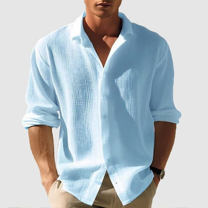 Men's Lapel Long Sleeve