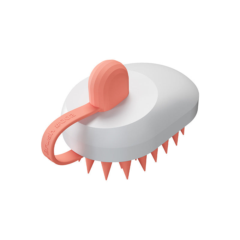 Soft Silicone Pets Hair Remover Comb Handheld Bath Shower Hair Shampoo