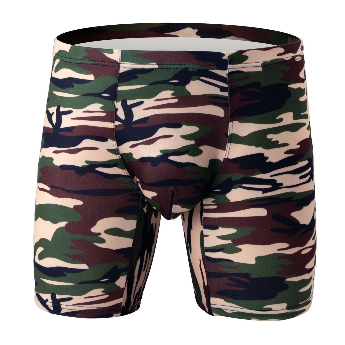 Men's Camouflage Convex Casual Sports Boxers