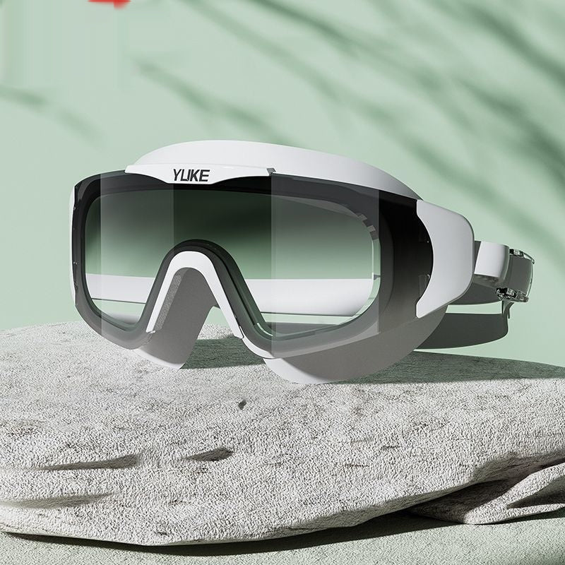 HD Waterproof Non-fogging Swimming Glasses
