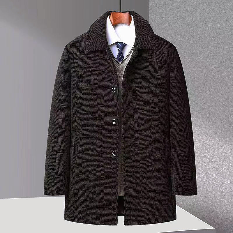 New Men's Trench Coat