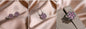Fashion Jewelry Zircon Women Necklace Ring Double Layers Flower Cubic