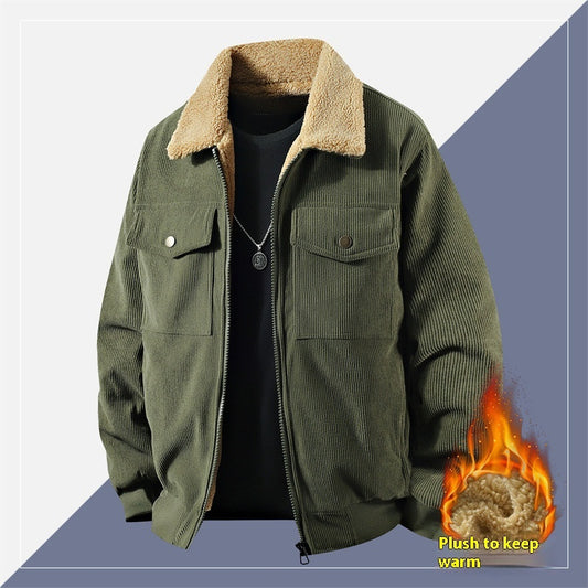 Fleece Corduroy Cotton Jacket