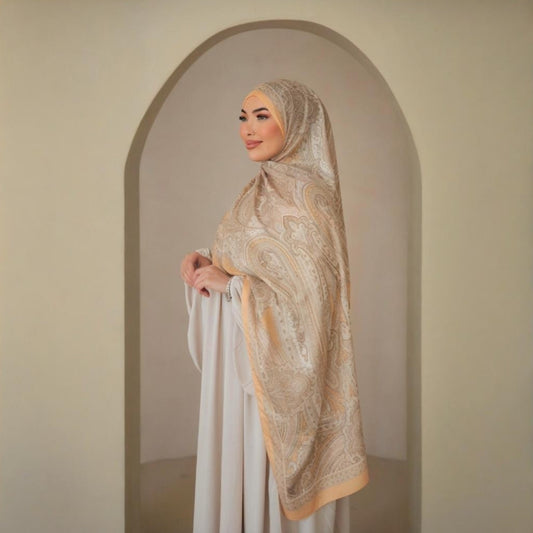Printed Ethnic Style Scarf Shawl For Women