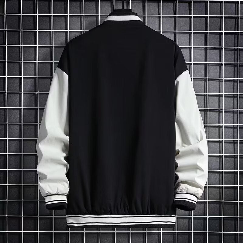 Junior High School Student Baseball Jacket Loose Style