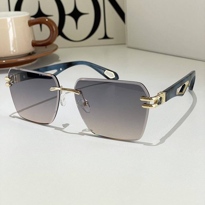 Trendy Trimming Sunglasses
