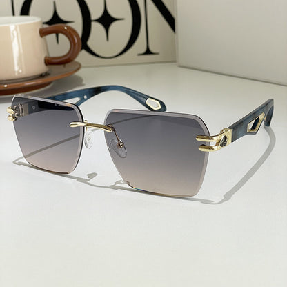 Trendy Trimming Sunglasses