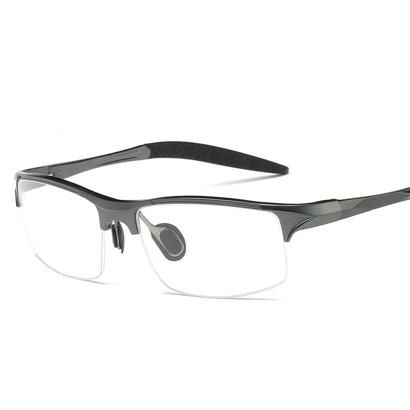 Men's Sports Plain Half-frame Optical Glasses Frame