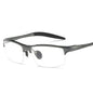 Men's Sports Plain Half-frame Optical Glasses Frame