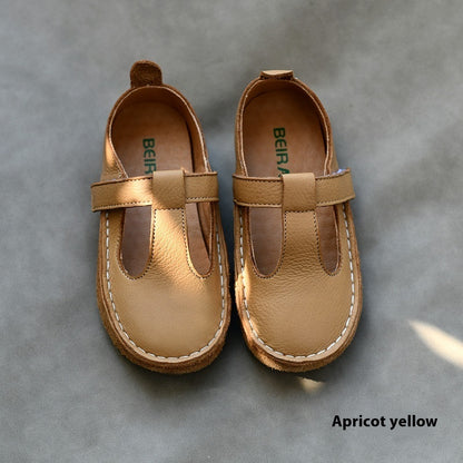 Children's Genuine Leather Soft Calf Leather Shoes Casual Baby Shoes