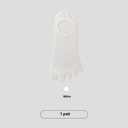 Five-finger Men's Summer Cotton Socks