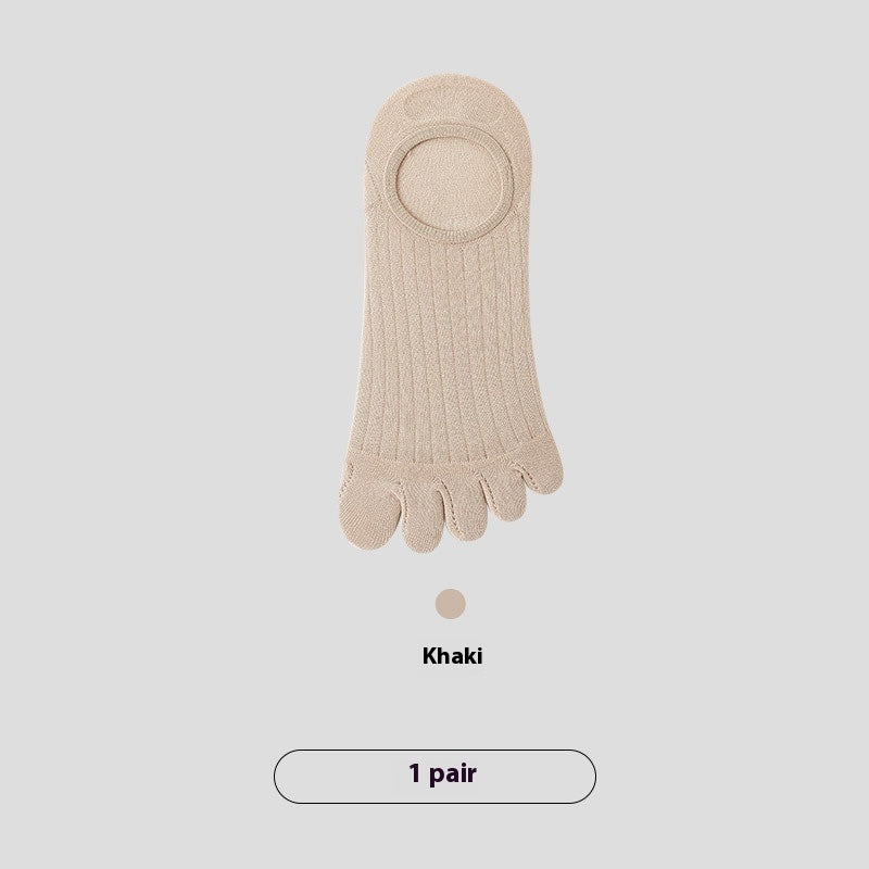 Five-finger Men's Summer Cotton Socks