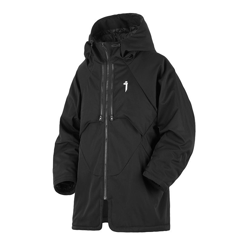 New Dark Armor Shell Jacket Cotton-padded Jacket For Men