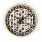 2882Time™ Halves & Wholes Retro Dot Geometric Clock