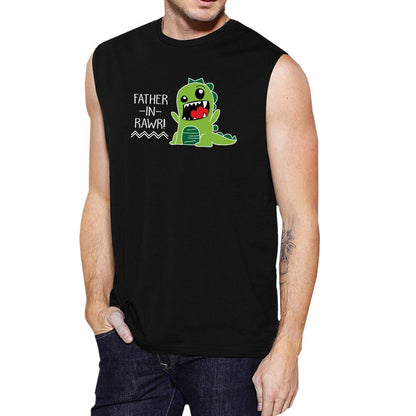 Father-In-Rawr Men's Funny In-Law Gifts Muscle Top