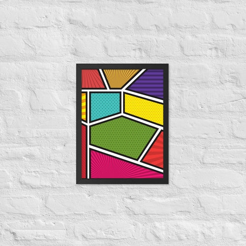 Window to the Soul Framed poster