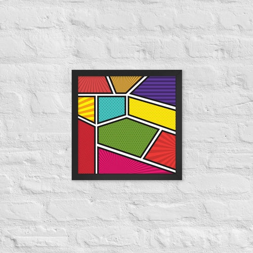 Window to the Soul Framed poster