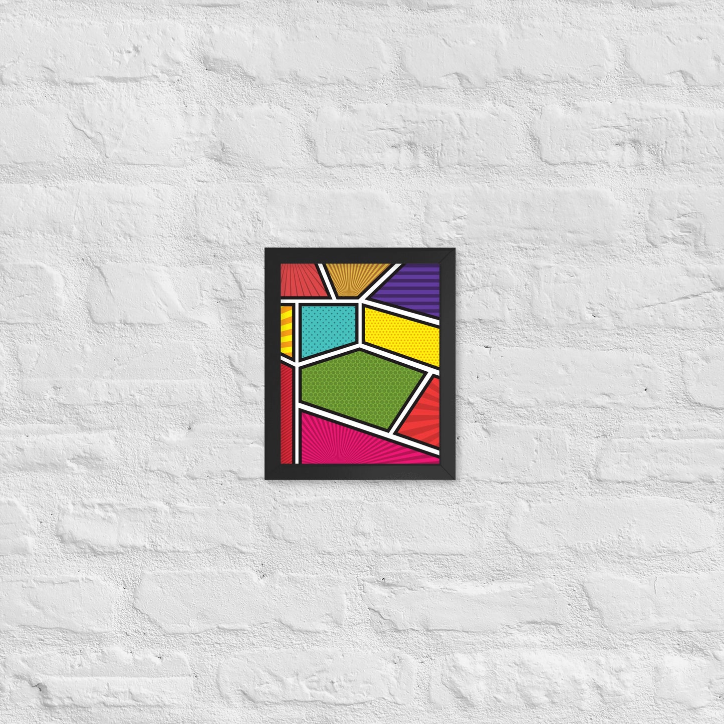 Window to the Soul Framed poster