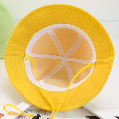 Removable Face Shield Baby Fisherman Hat