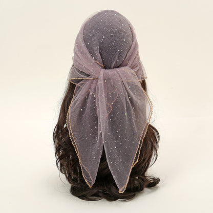 Fashion Decorative Silk Scarf