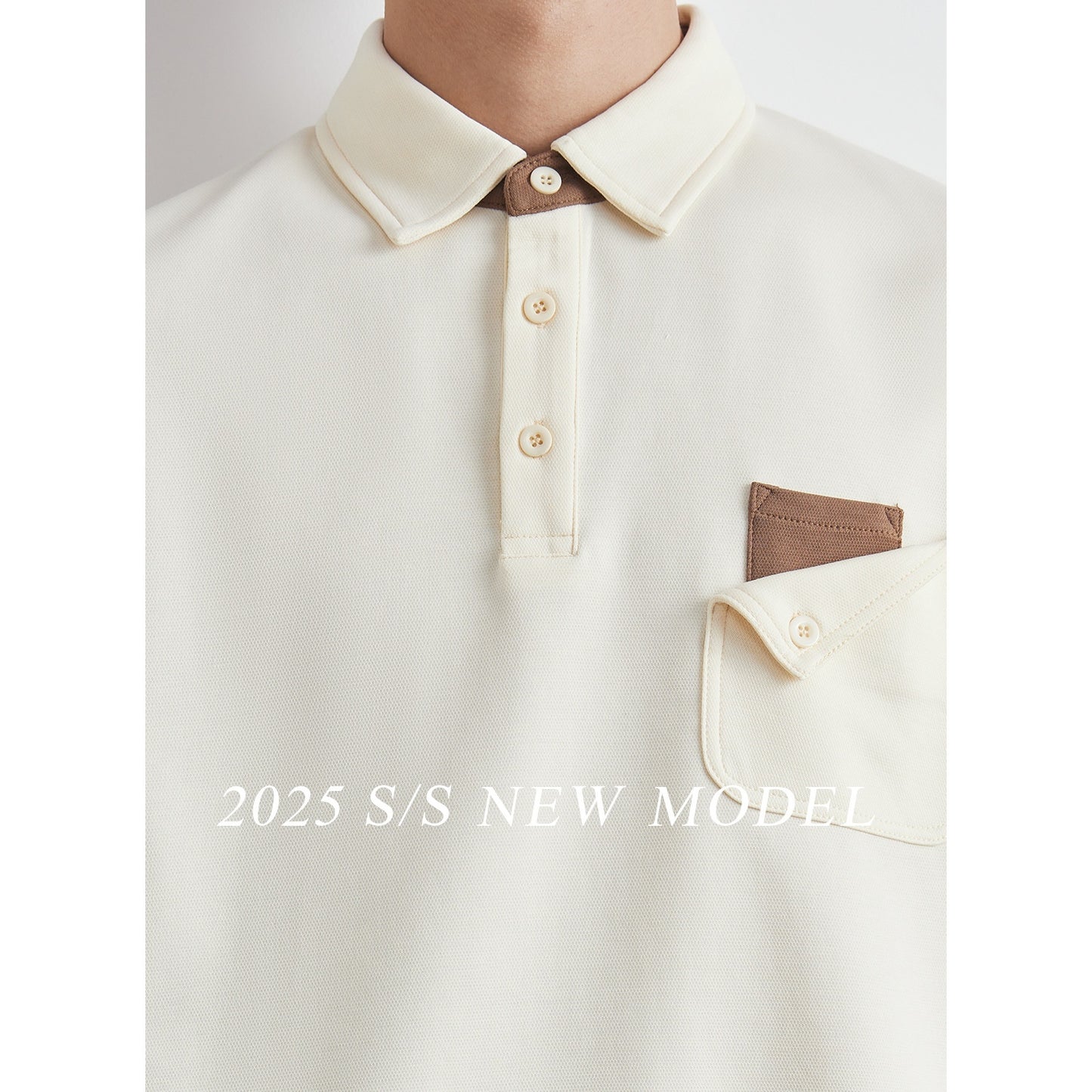 New T-shirt Men's Elbow-sleeved