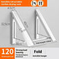 Punch-free Space Aluminum Foldable Invisible Folding Retractable Wall