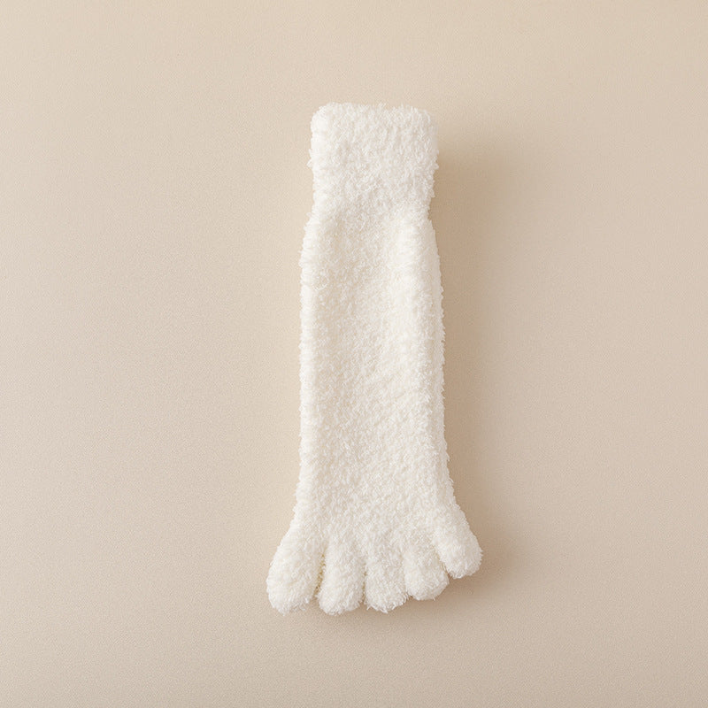 Women's Fleece-lined Toe Socks