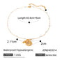 Fashion Jewelry 18K Gold Stainless Steel Pearl Chain Summer Holiday