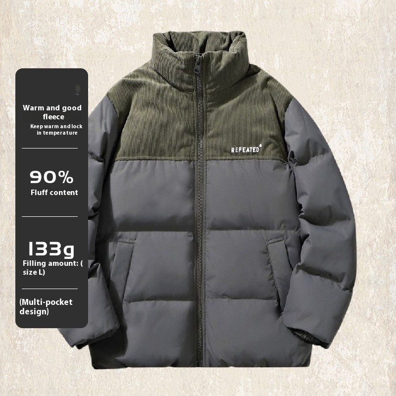 Duck Down Down Jacket Men's Winter American Outdoor