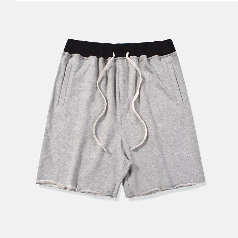 High Street Style Plain Loose Edge Shorts