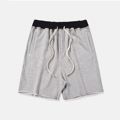 High Street Style Plain Loose Edge Shorts