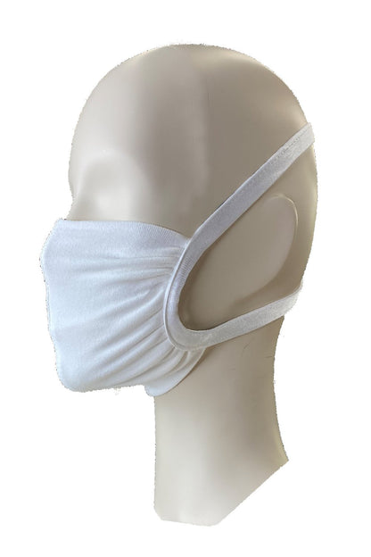 Elastic head loops washable reusable fabric face mask for kids