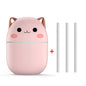 Air Humidifier Cute Cat Ultra-Silent USB Office Household Bedroom Car