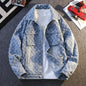 Denim Coat Youth Spring Men's Blue