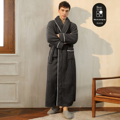 Thickened Cotton Velvet Robe